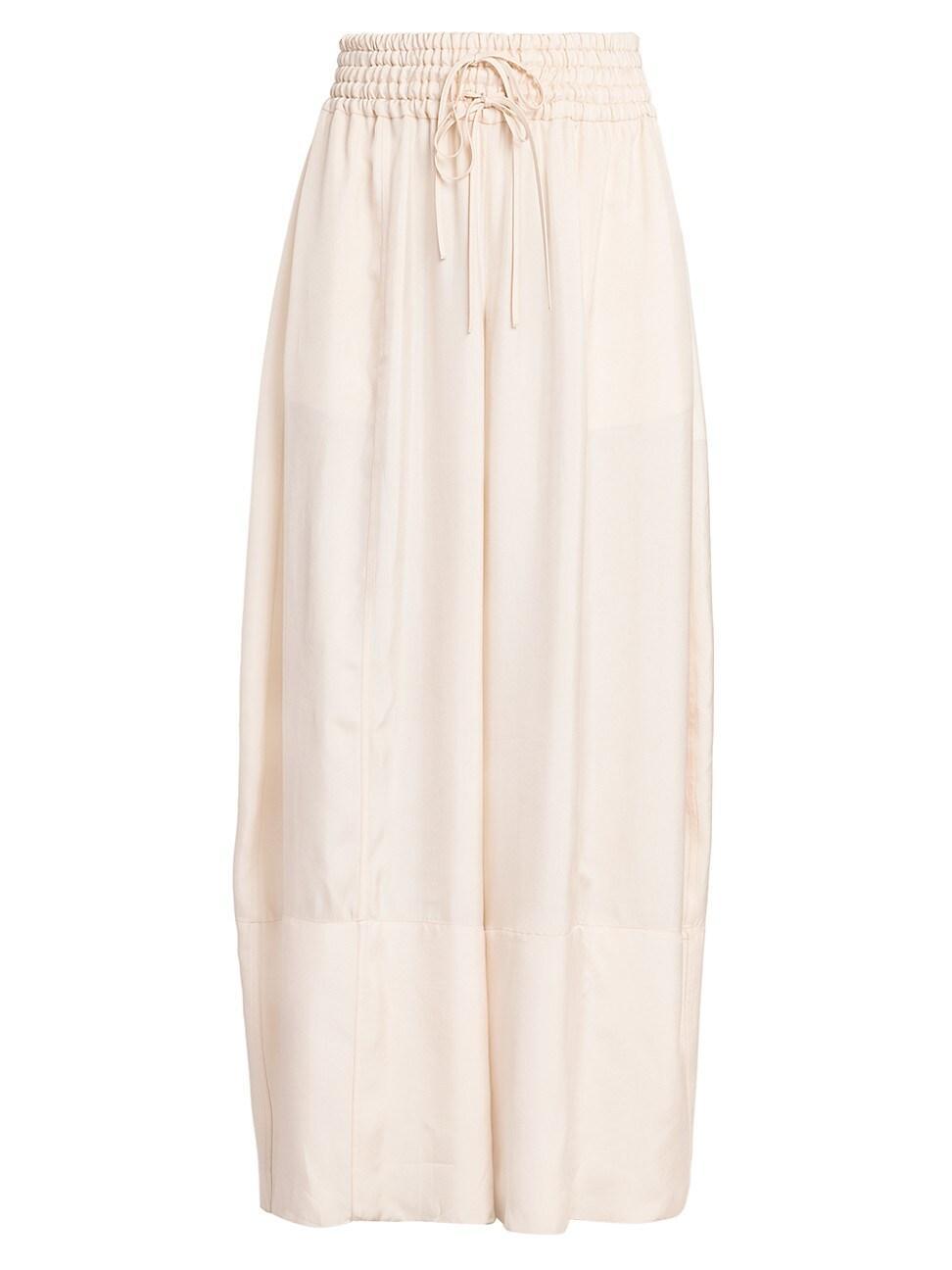 Jil Sander Wide Leg Drawstring Pants Product Image