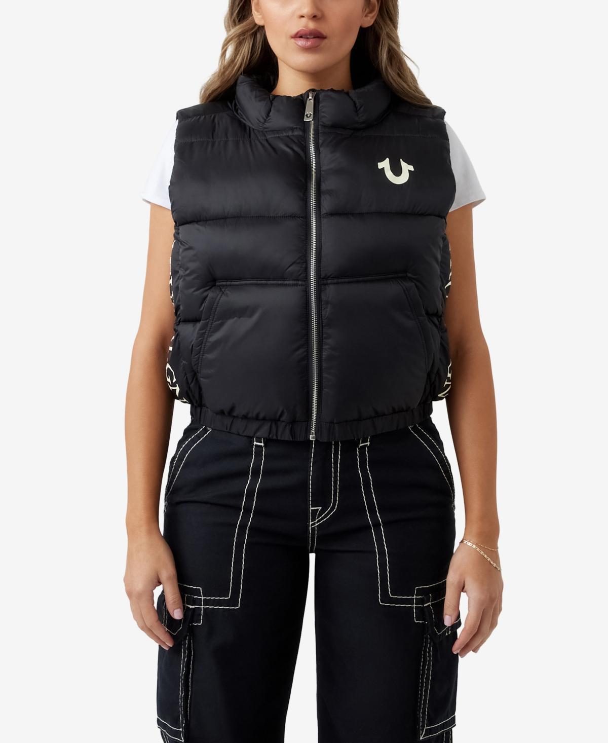 True Religion Womens Puffer Vest Jacket Product Image