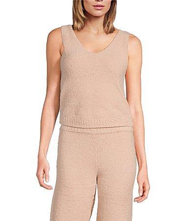 UGG Cozy Sweater Knit Scoop V-Neck Coordinating Dulcie Tank Top Product Image