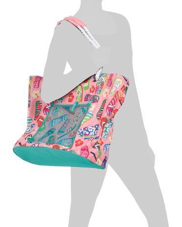 Summer Love Beach Tote With Pouch for Women Product Image