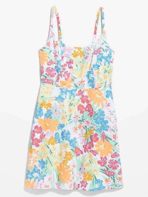 Fit & Flare Cami Mini Dress Product Image