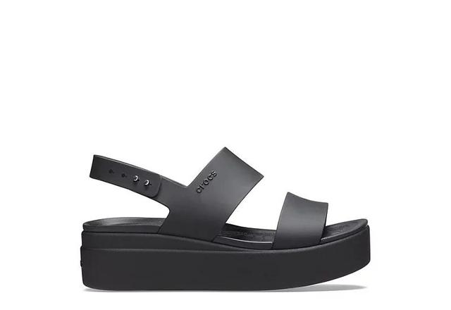 Crocs Brooklyn Womens Wedge Sandals Product Image