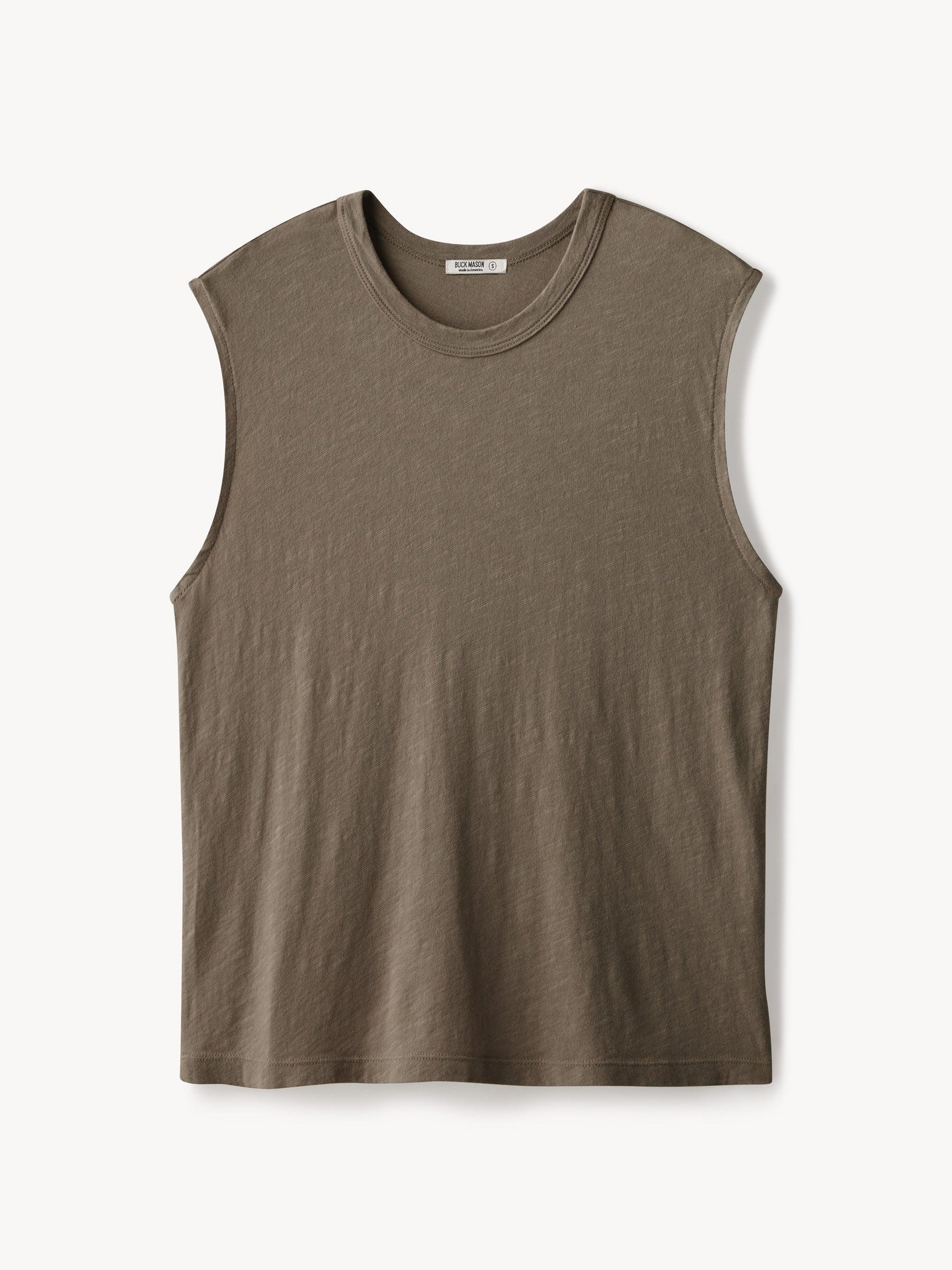 Bay Leaf Slub Muscle Tank Product Image