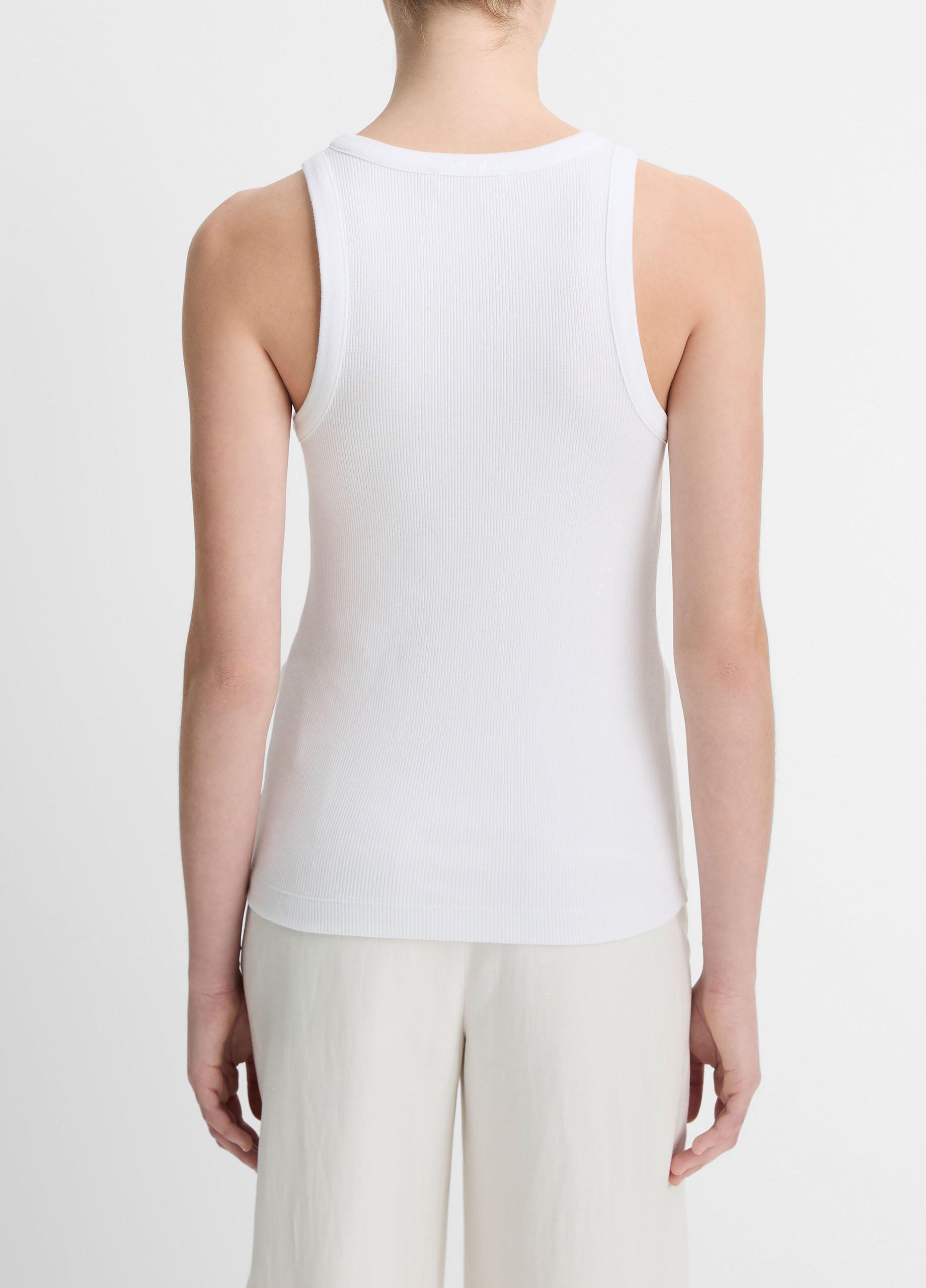 Ribbed Scoop-Neck Tank Product Image