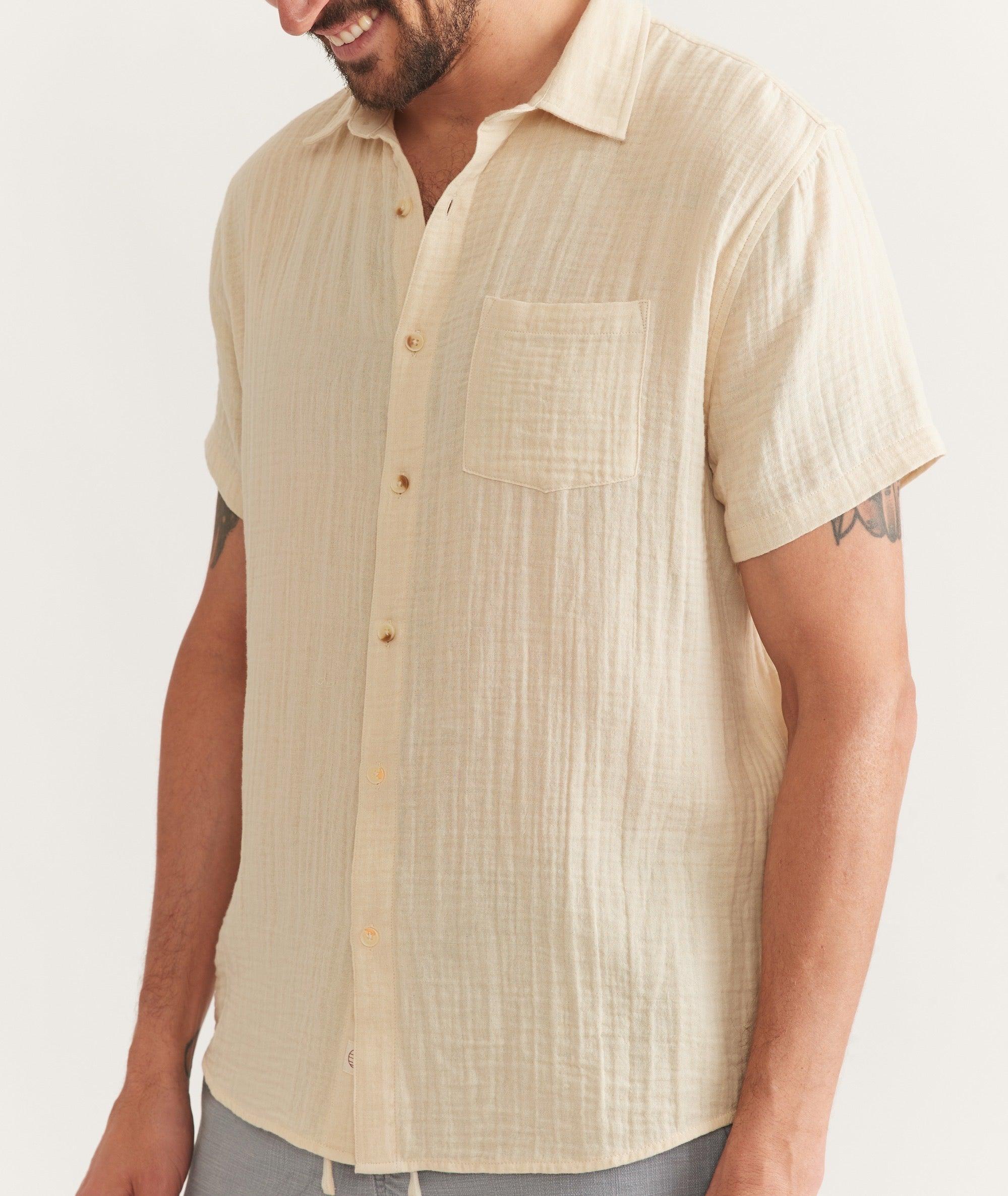 Crinkle Double Cloth  Shirt Product Image