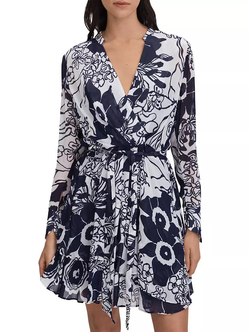 Sienna Floral Tie-Waist Dress Product Image