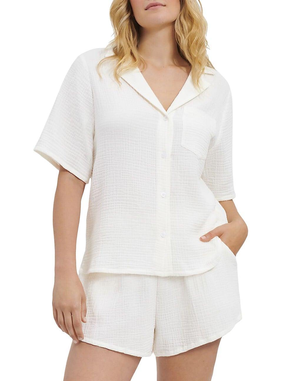 Womens Vivienne Cotton Gauze Shirt Product Image