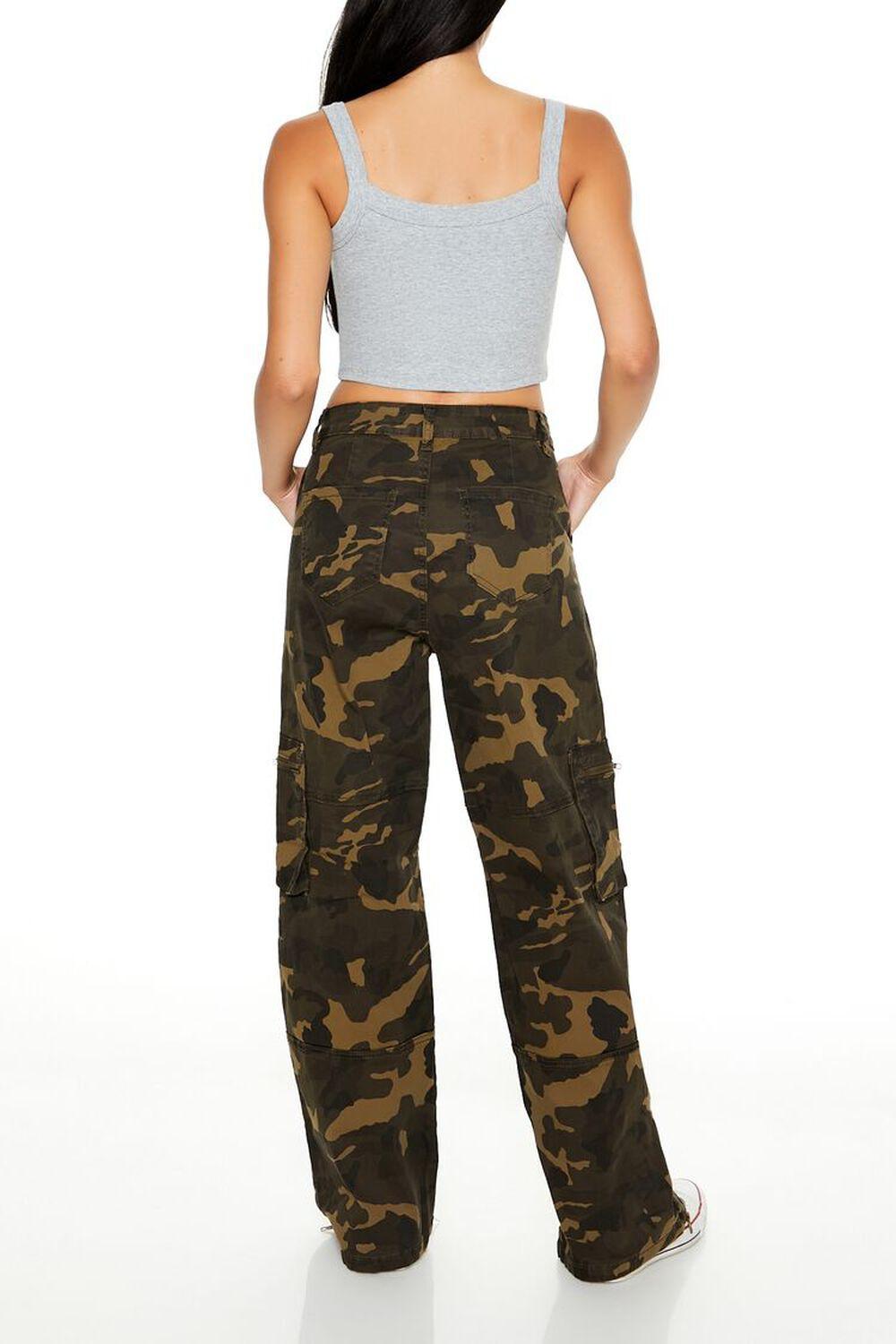 Camo Print Cargo Pants | Forever 21 Product Image