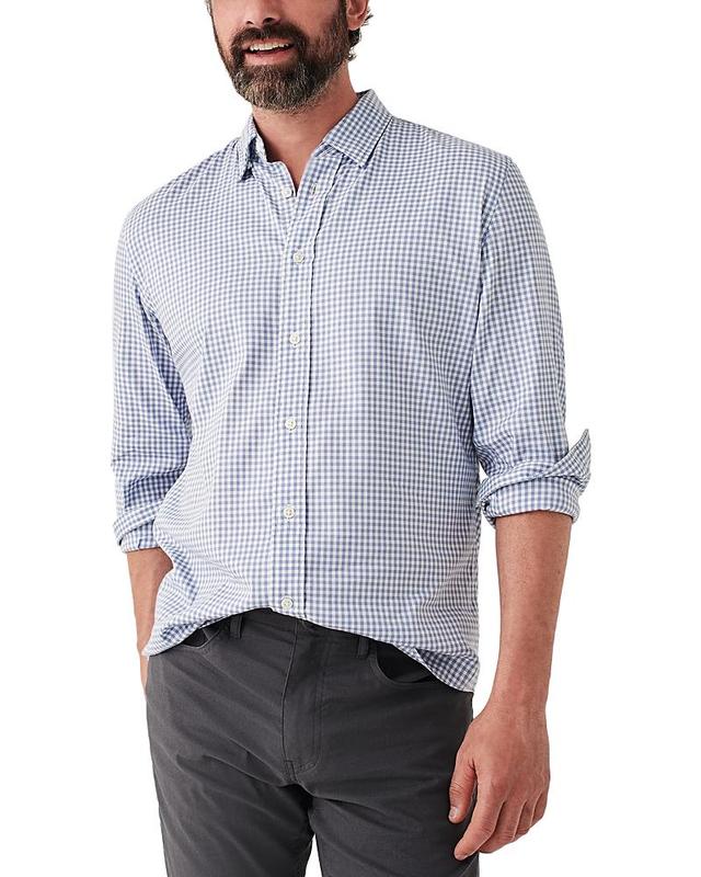 Faherty The Movement Shirt (Winter Roads Plaid) Men's Clothing Product Image