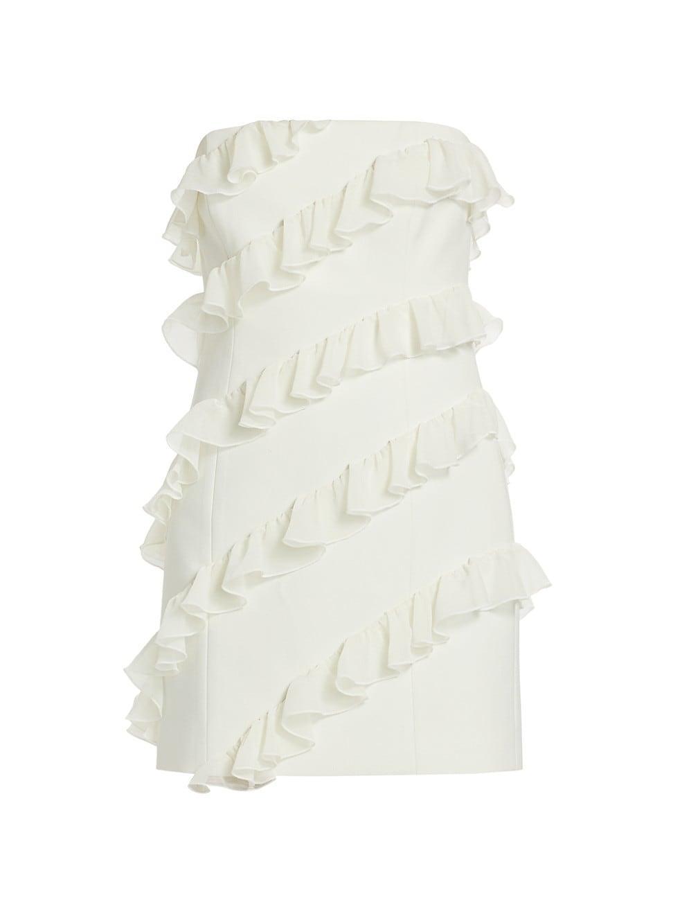 Womens Ninette Ruffled Minidress Product Image