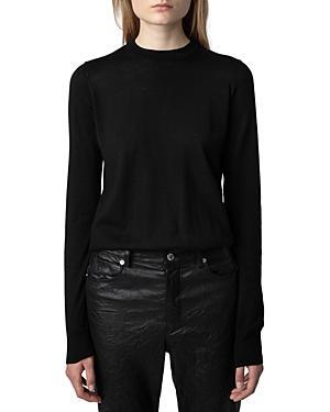 Zadig & Voltaire Emma Wool Crewneck Sweater Product Image