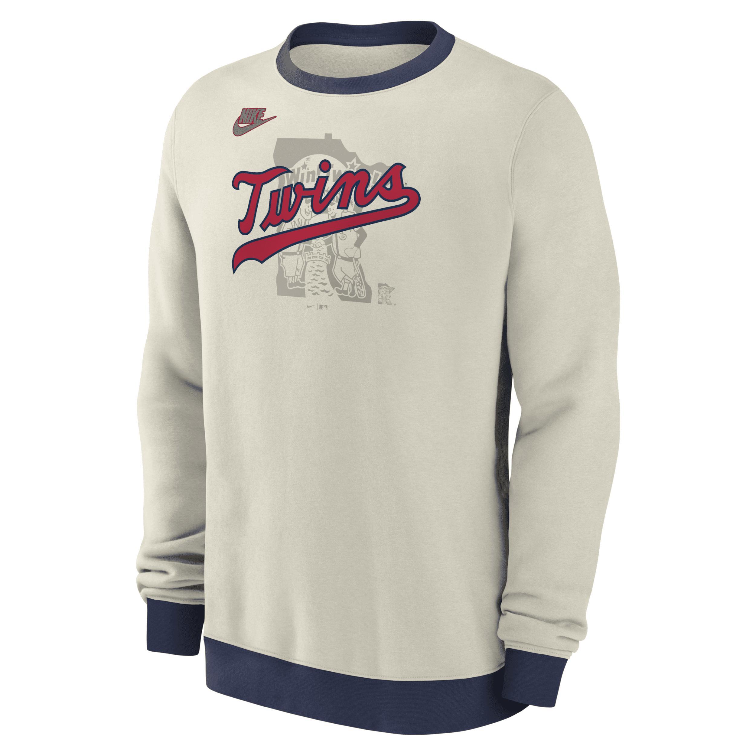 Minnesota Twins Cooperstown Nike Mens MLB Pullover Crew Product Image