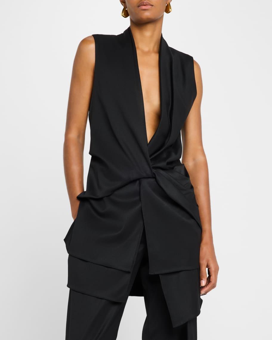 The Savie Layered Draped Top Product Image