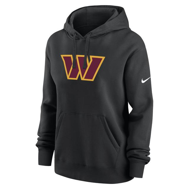 Nike Womens Red Kansas City Chiefs Club Fleece Pullover Hoodie Product Image