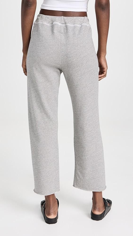 THE GREAT. The Wide Leg Cropped Sweatpants | Shopbop Product Image