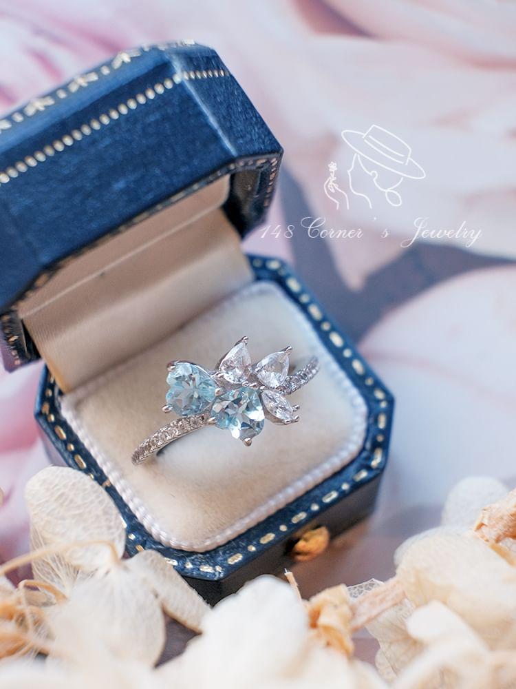 CZ Heart Ring Product Image