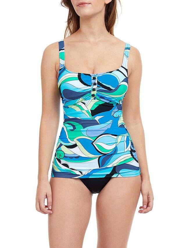 Womens Retro Love Tankini Product Image