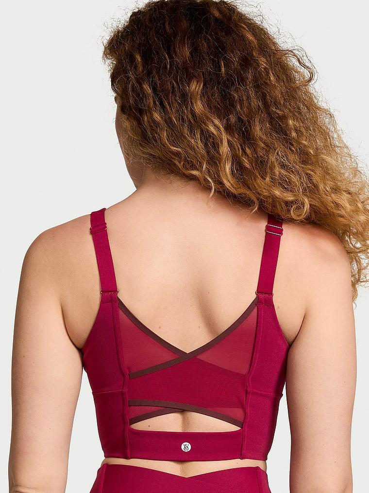 VS Elevate Cross-Back Mesh Sports Bra Product Image