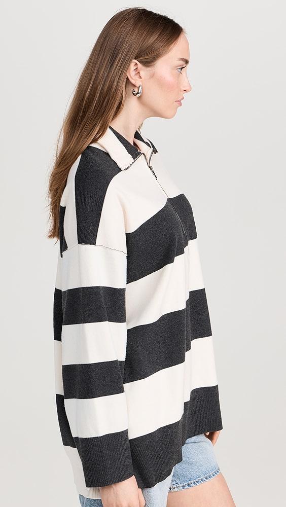 Free People Coastal Stripe Pullover | Shopbop Product Image