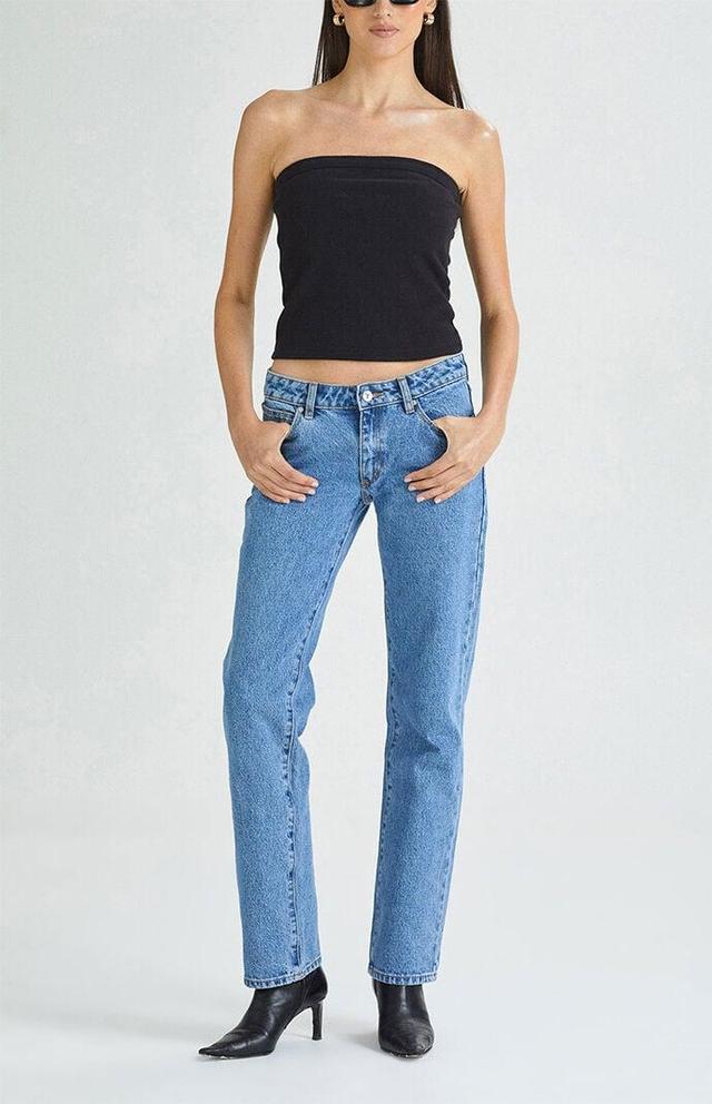 ABRAND Women's 99 Low Straight Katie Jeans Product Image