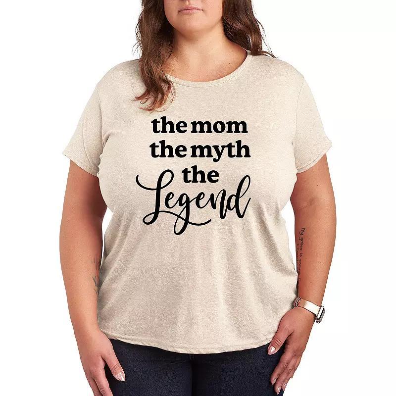 Plus Mom Myth Legend Graphic Tee, Womens Product Image