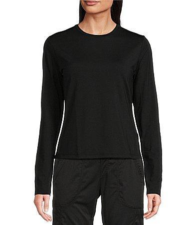 The North Face Women's Dune Sky Jersey Knit Crew Neck Long Sleeve Fitted Tee Shirt Product Image