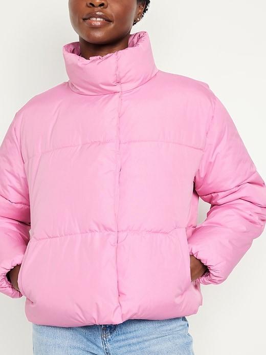 Quilted Puffer Jacket Product Image