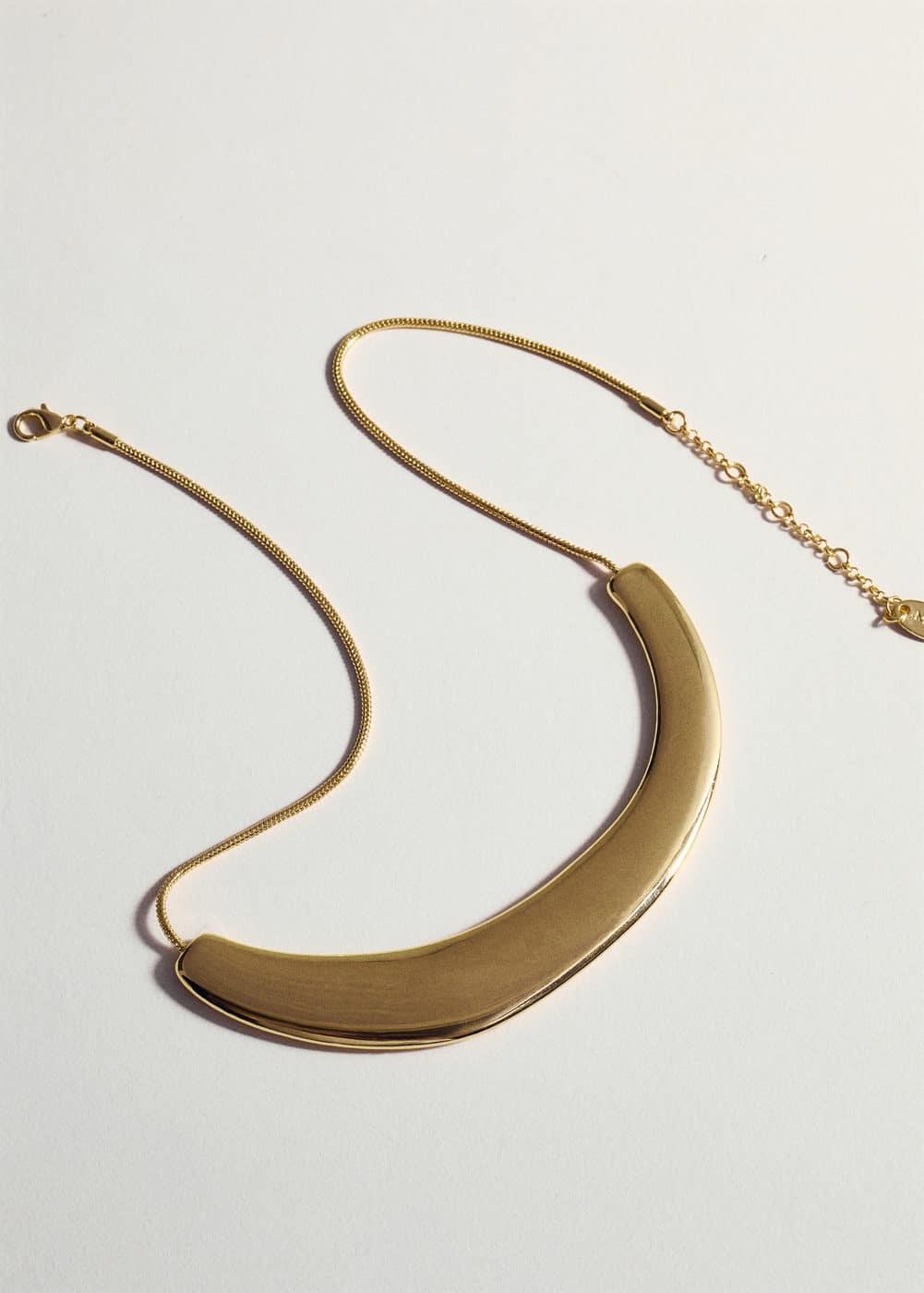 MANGO - Rigid combination necklace - One size - Women Product Image