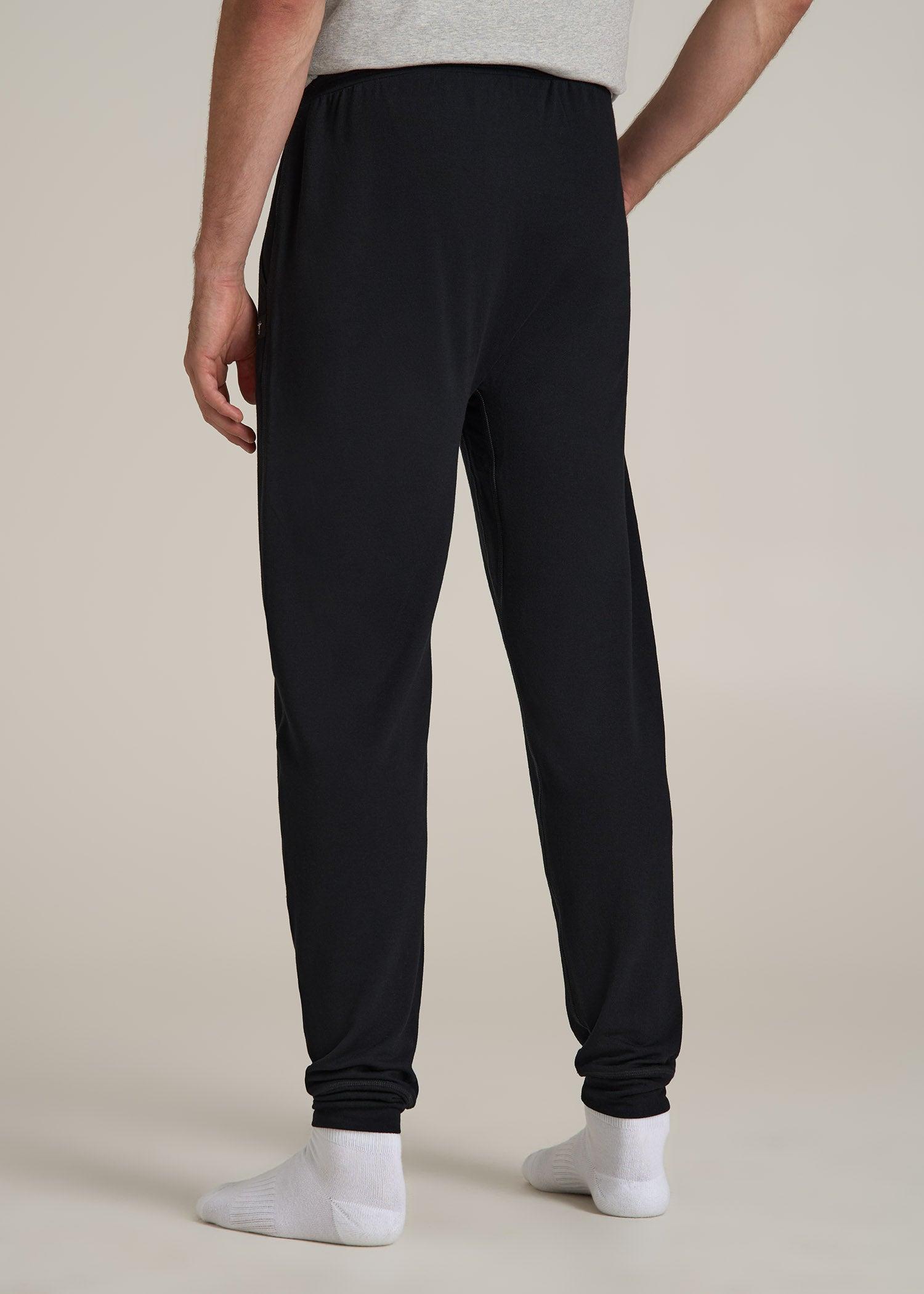 Sleep Jogger for Tall Men in Black Male Product Image