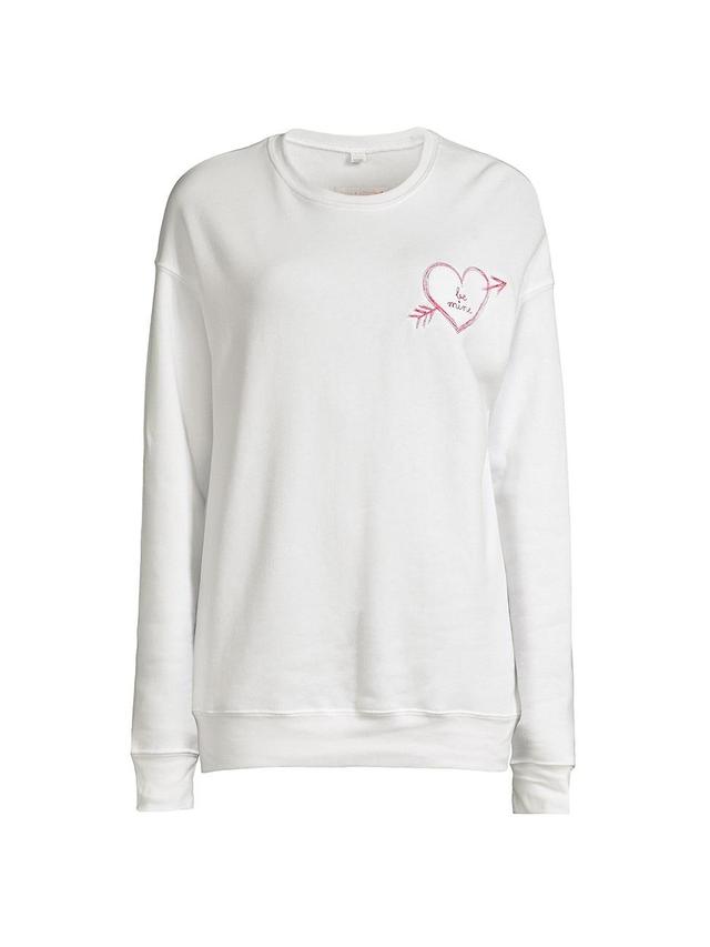 Be Mine Crewneck Fleece Sweatshirt Product Image