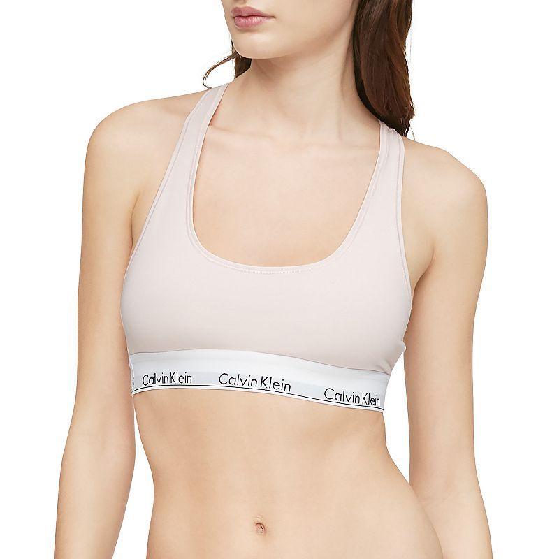 Plus Size Calvin Klein Modern Cotton Unlined Bralette QF5116, Womens Product Image