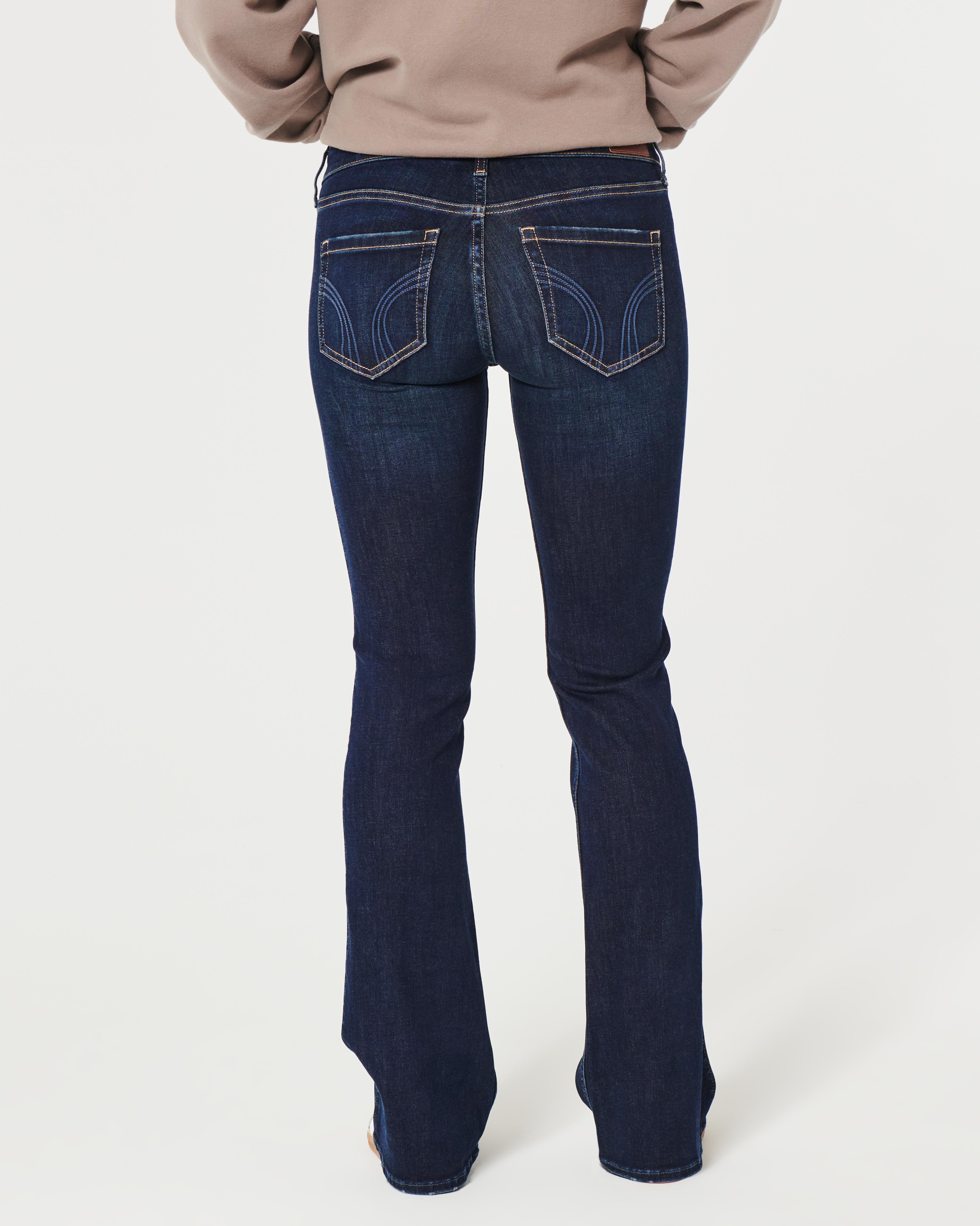 Low-Rise Dark Rinse Wash Boot Jeans Product Image