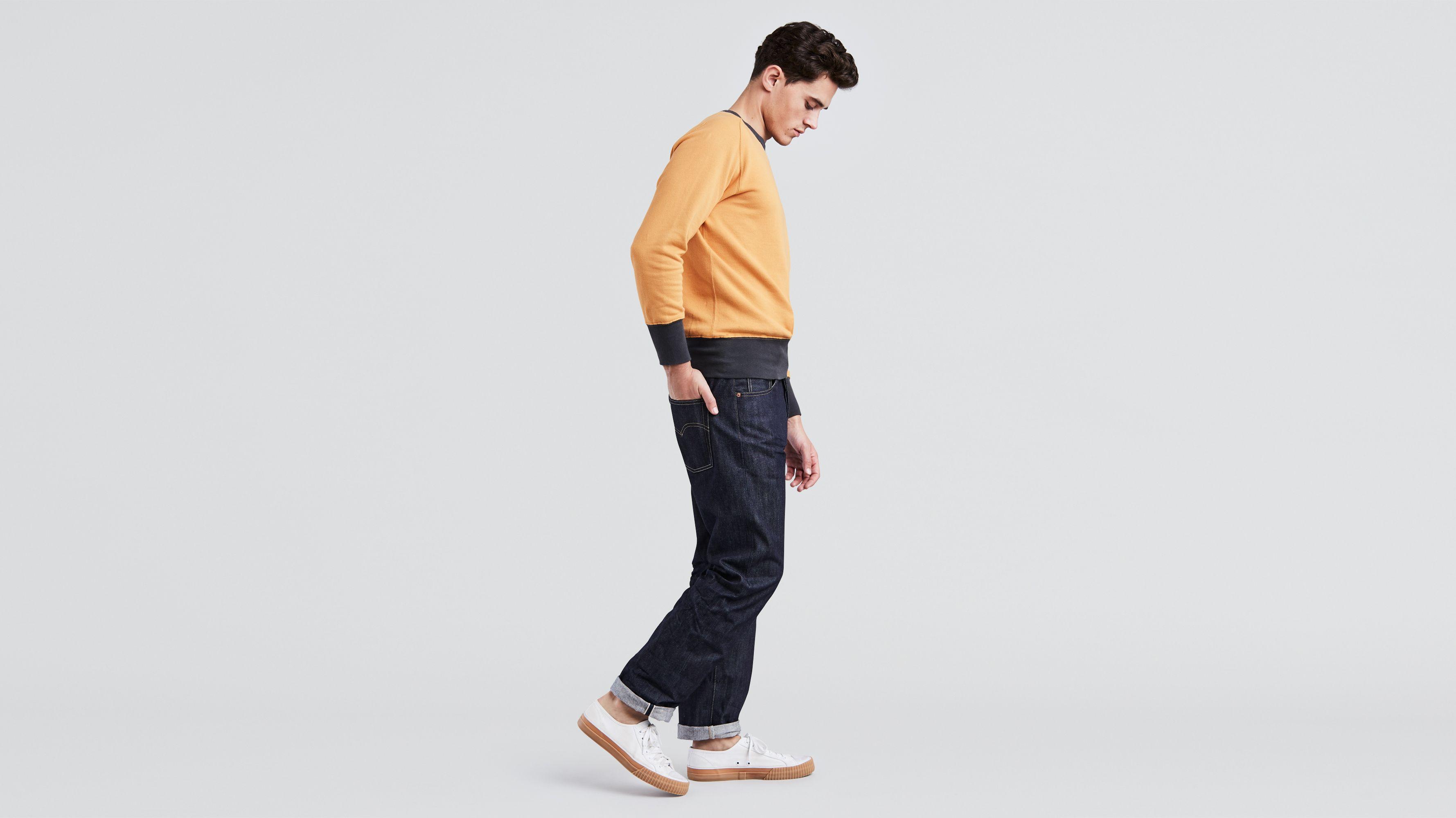 Levi's 501 Original Fit Selvedge Men's Jeans Product Image