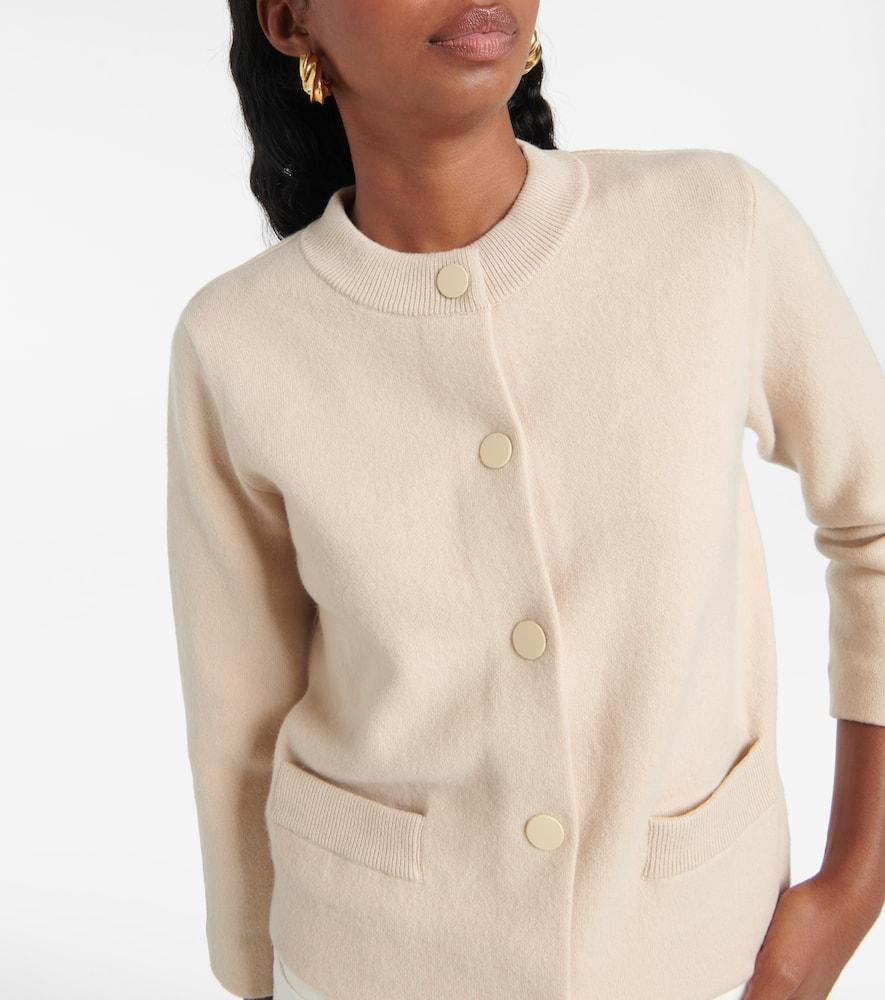 VINCE Wool-blend Cardigan In Neutrals Product Image