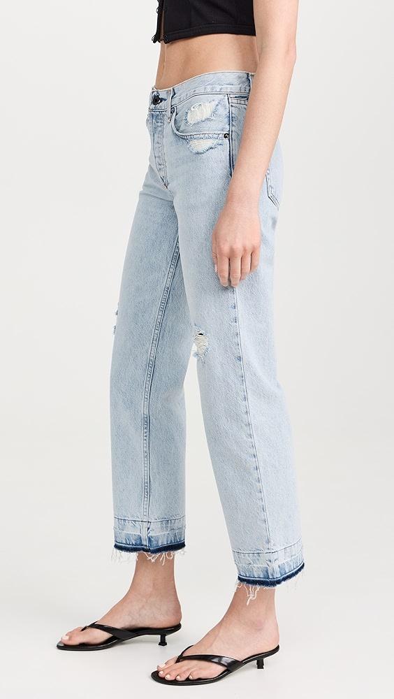 ASKK NY Low Rise Straight Jeans | Shopbop Product Image