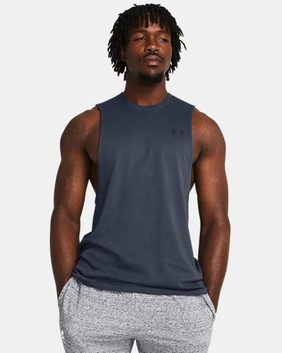 Men's UA Left Chest Cut-Off Tank Product Image