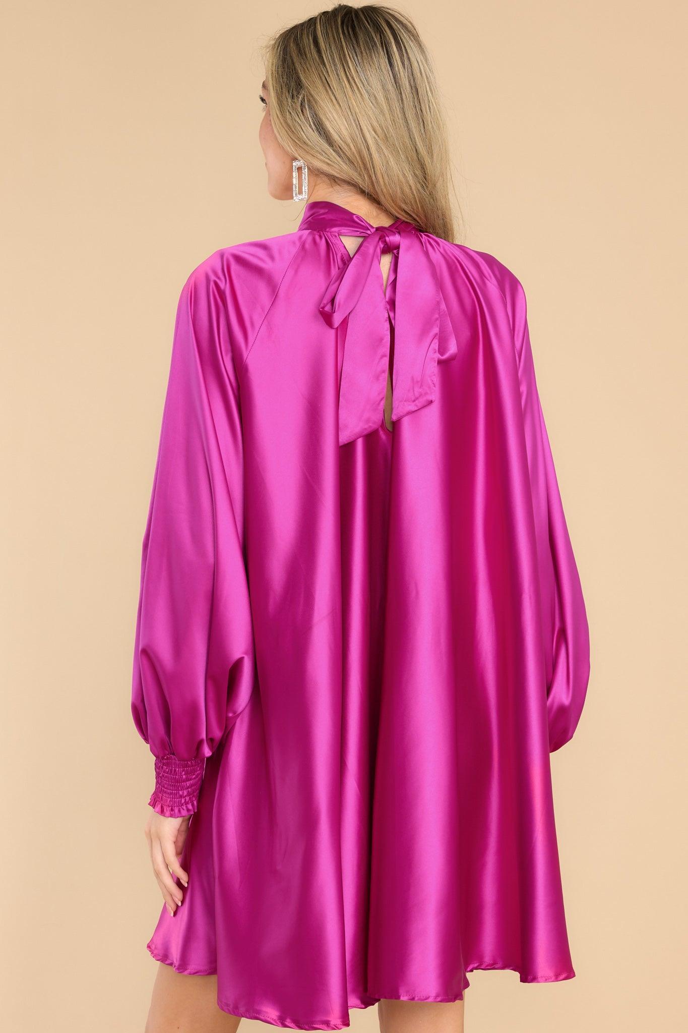 Aura Gift To Us Fuchsia Dress Product Image