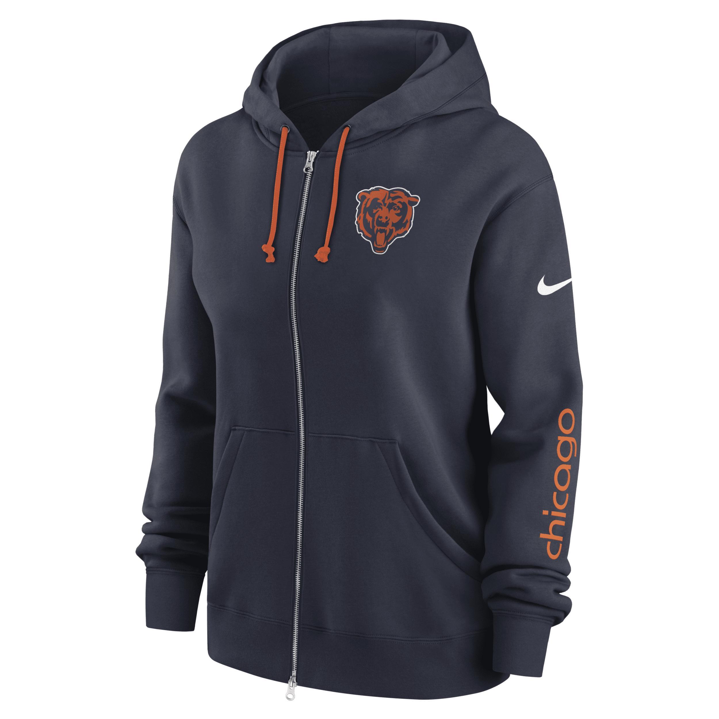 Chicago Bears Phoenix Nike Women's NFL Full-Zip Hoodie product image