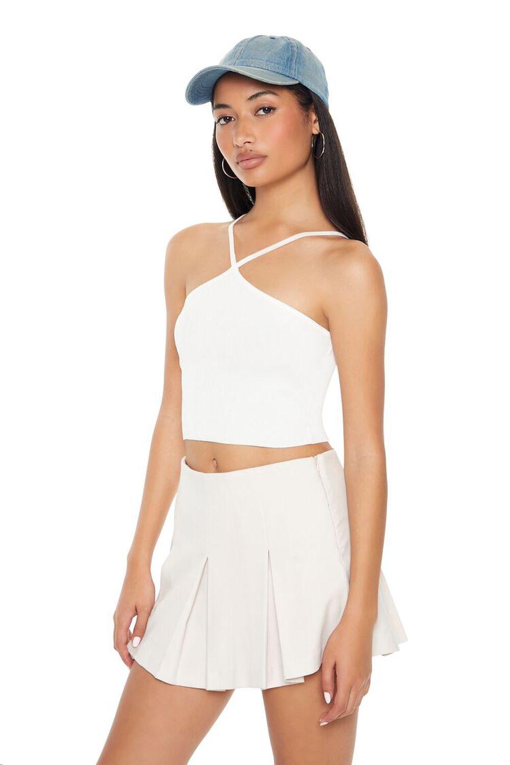 Sweater-Knit Cropped Cami | Forever 21 Product Image