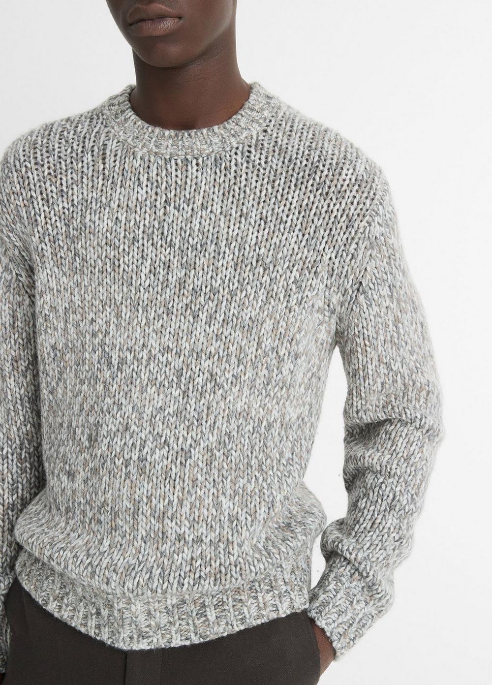 Homespun Marled Crew Neck Sweater Product Image