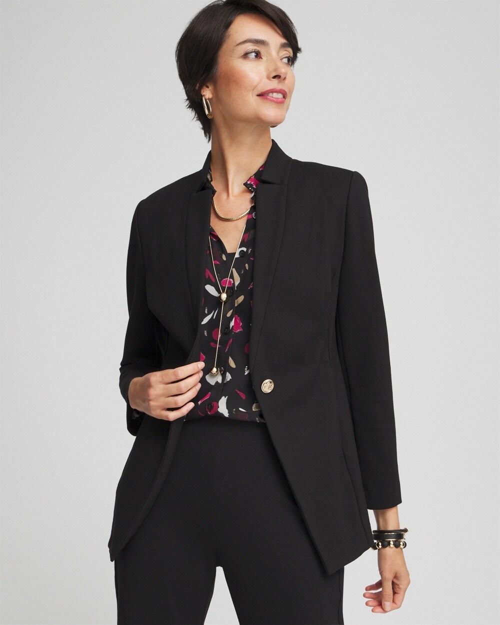 Women's Ponte Blazer Product Image