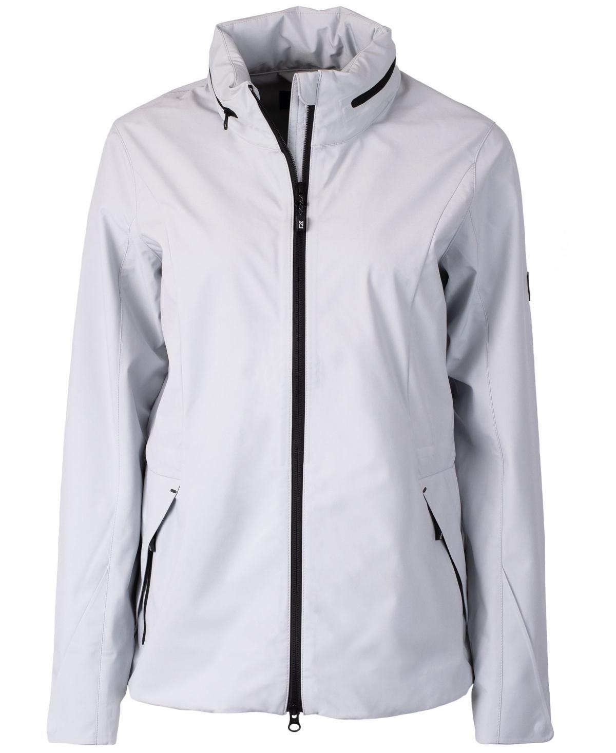 Cutter & Buck Womens Vapor Water Repellent Stretch Full Zip Rain Jacket Product Image