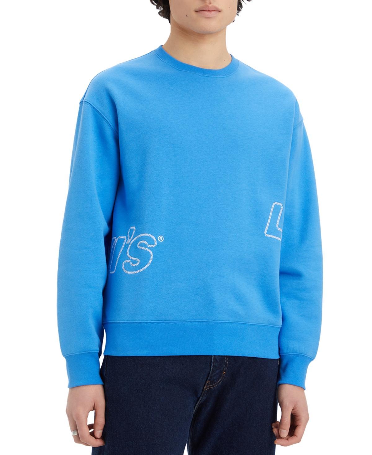 Levis Mens Fleece Logo Sweatshirt Product Image