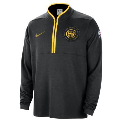 Golden State Warriors 2023/24 City Edition Men's Nike Dri-FIT NBA 1/2-Zip Long-Sleeve Top Product Image