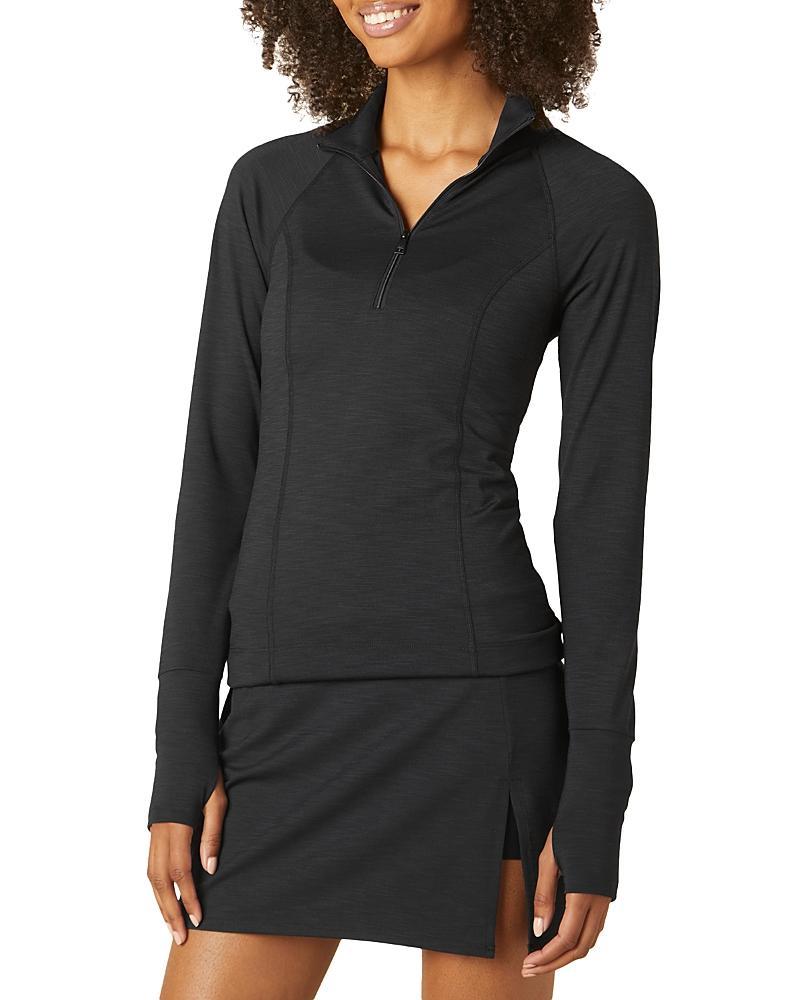 Beyond Yoga Heather Rib Take a Hike Pullover Product Image