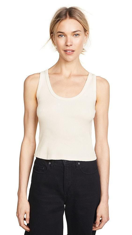 AMO Crop Rib Tank | Shopbop Product Image