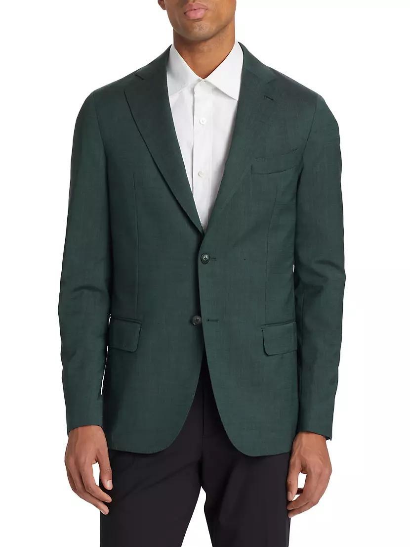 Slim-Fit Wool-Blend Two-Button Sport Coat Product Image