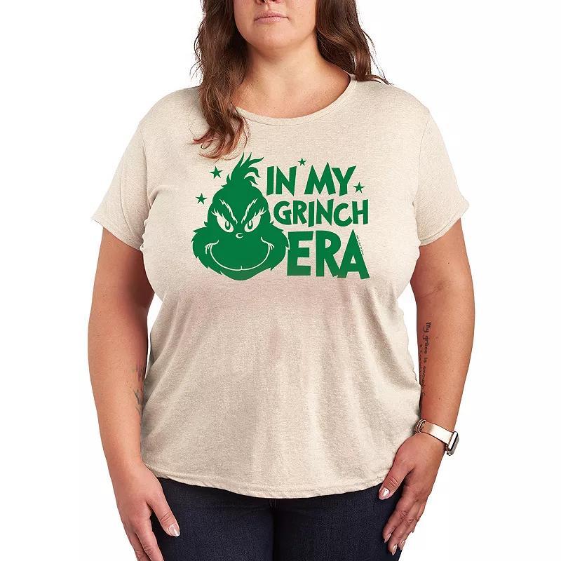 Plus Size Dr. Seuss In My Grinch Era Graphic Tee, Womens Product Image