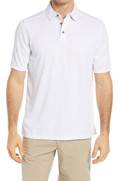 Johnston & Murphy Slub Mens Polo Product Image