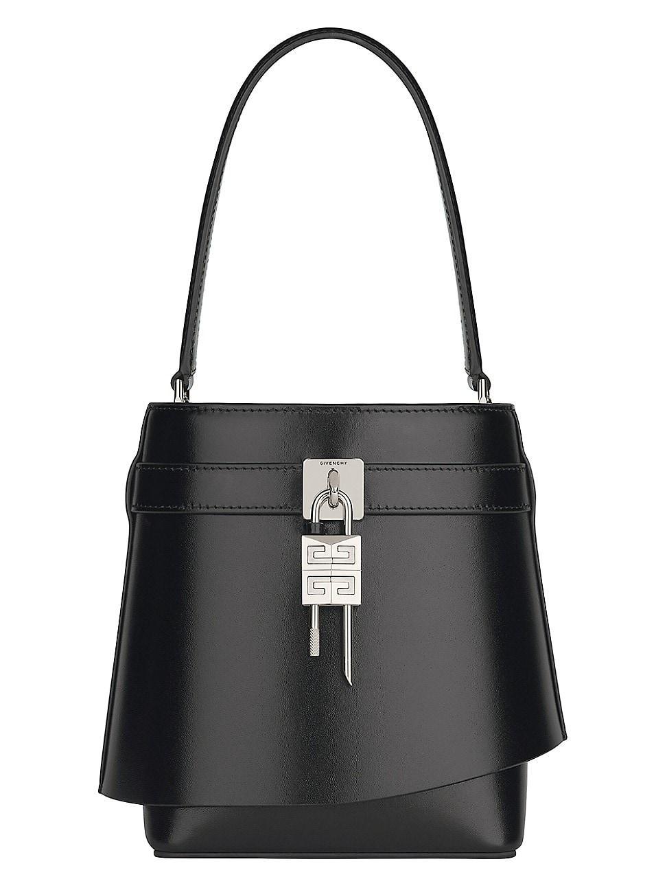 Givenchy Shark Lock Leather Bucket Bag Product Image